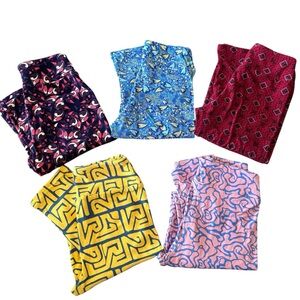LulaRoe Tween Lot of 5 Leggings